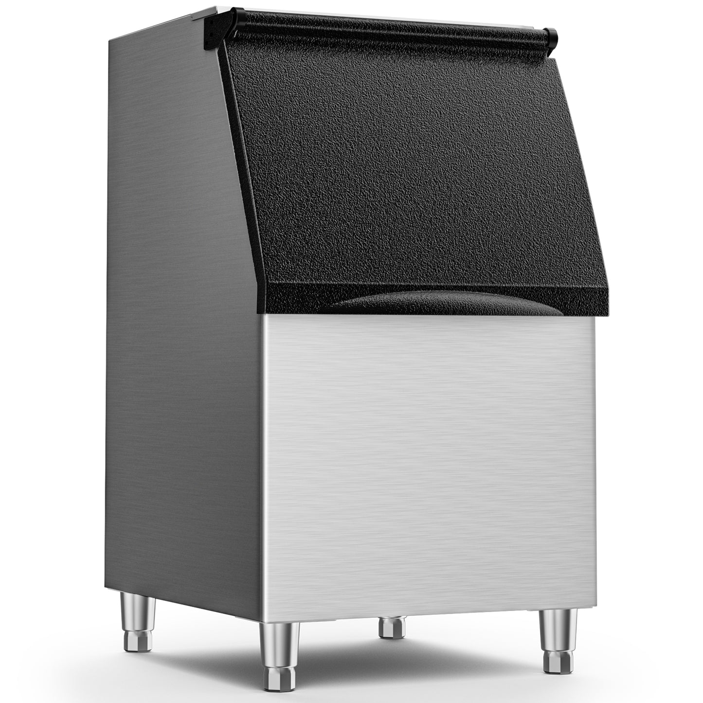 Coolski Commercial Ice Coolski Ice Machine Storage Bin, 22 Inch Wide Ice Bin with 300 lb Capacity, Stainless Steel