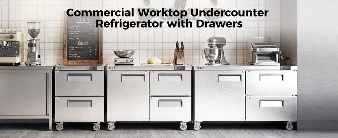 Coolski Worktop Undercounter Refrigerators: Smart Cooling for Busy Prep Spaces