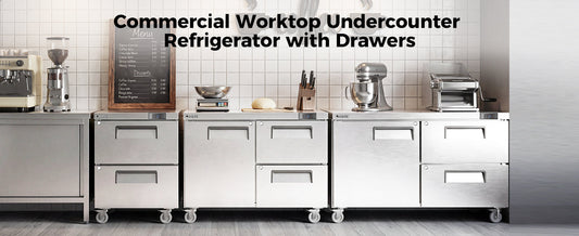 Coolski Worktop Undercounter Refrigerators: Smart Cooling for Busy Prep Spaces