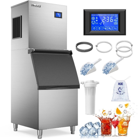 What are the serious impacts of water scale on ice machines ？ How to effectively prevent the impact of scale on the ice machine ？ How to repair a commercial ice machine alarm caused by scale？