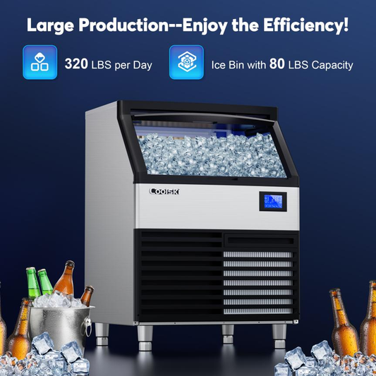 Don't miss out on the benefits of this Coolski Commercial Under Counter Ice Machine