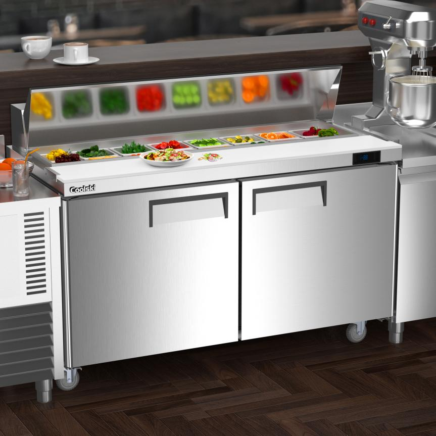 Looking for an efficient salad bar refrigerator? Don't miss this one!