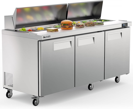 Choosing the Right Commercial Sandwich and Salad Prep Table for Your Business