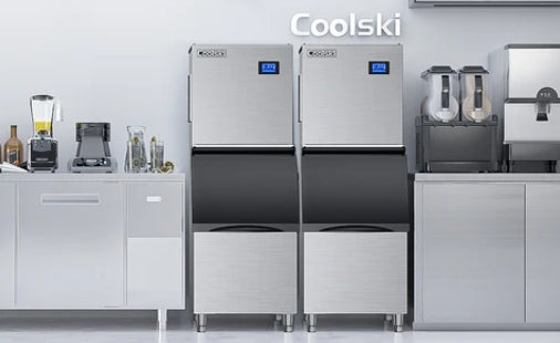 Maximize your business's efficiency with the Coolski Ice Machine !