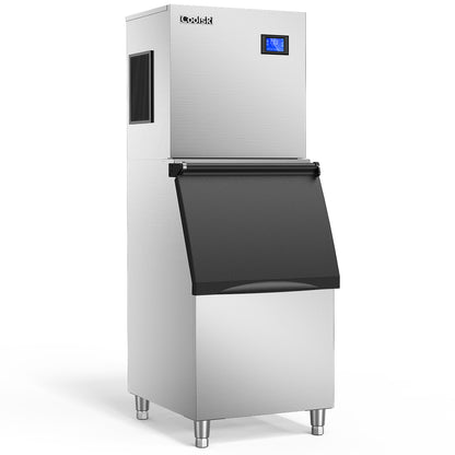 Coolski 22'' Commercial Ice Maker Machine 450LBS/24H