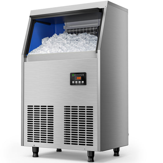 Coolski Commercial Ice Maker Machine 100LBS/24H